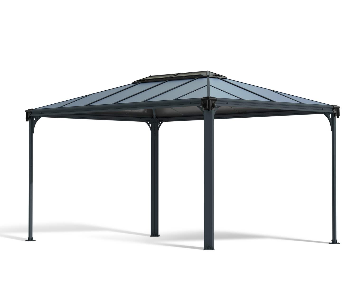 Paviljonki Palram-Canopia Martinique 4300, 3x4,3m, 12.7m², harmaa
