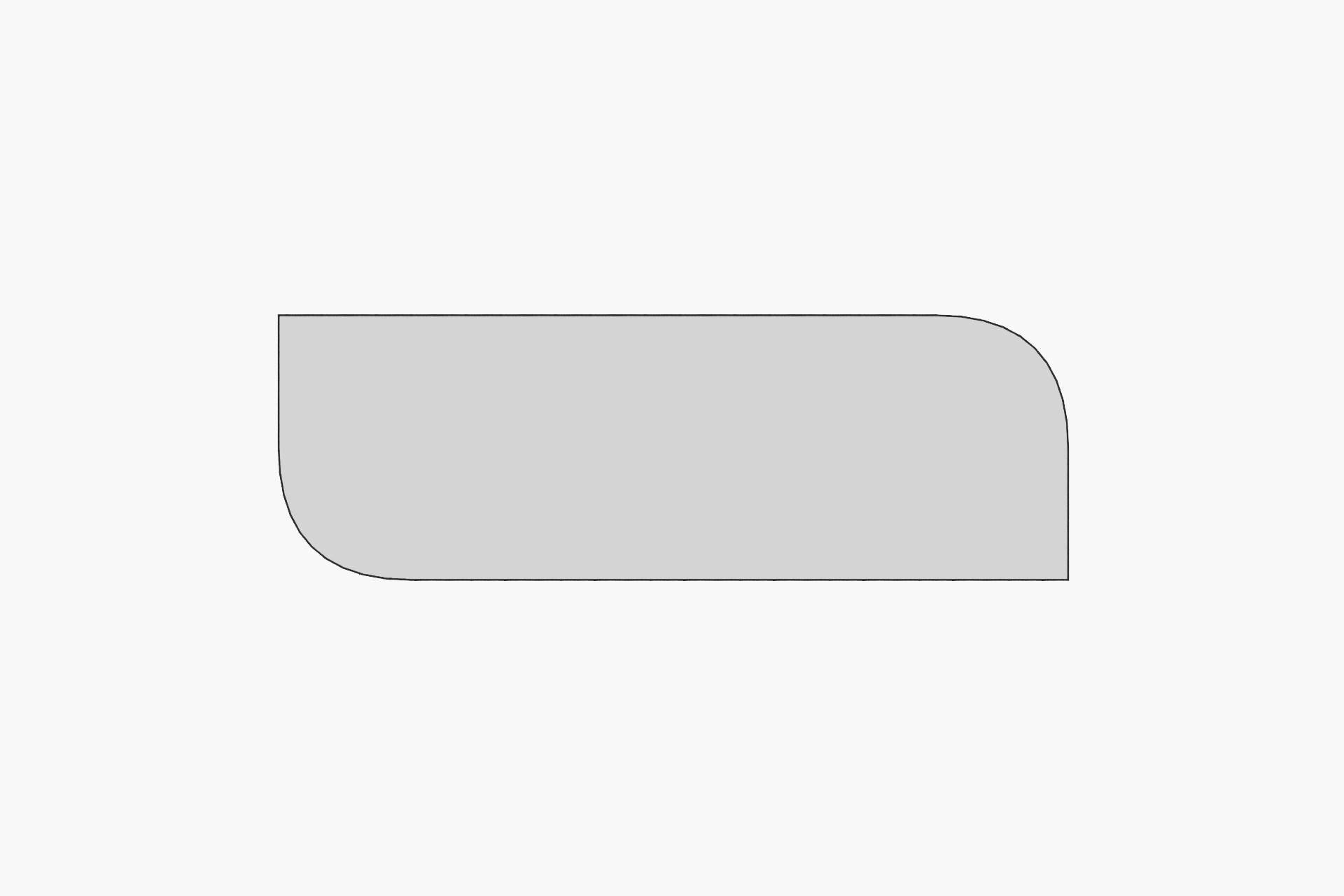 Peili Valento Furniture Arni, 40x120cm, musta