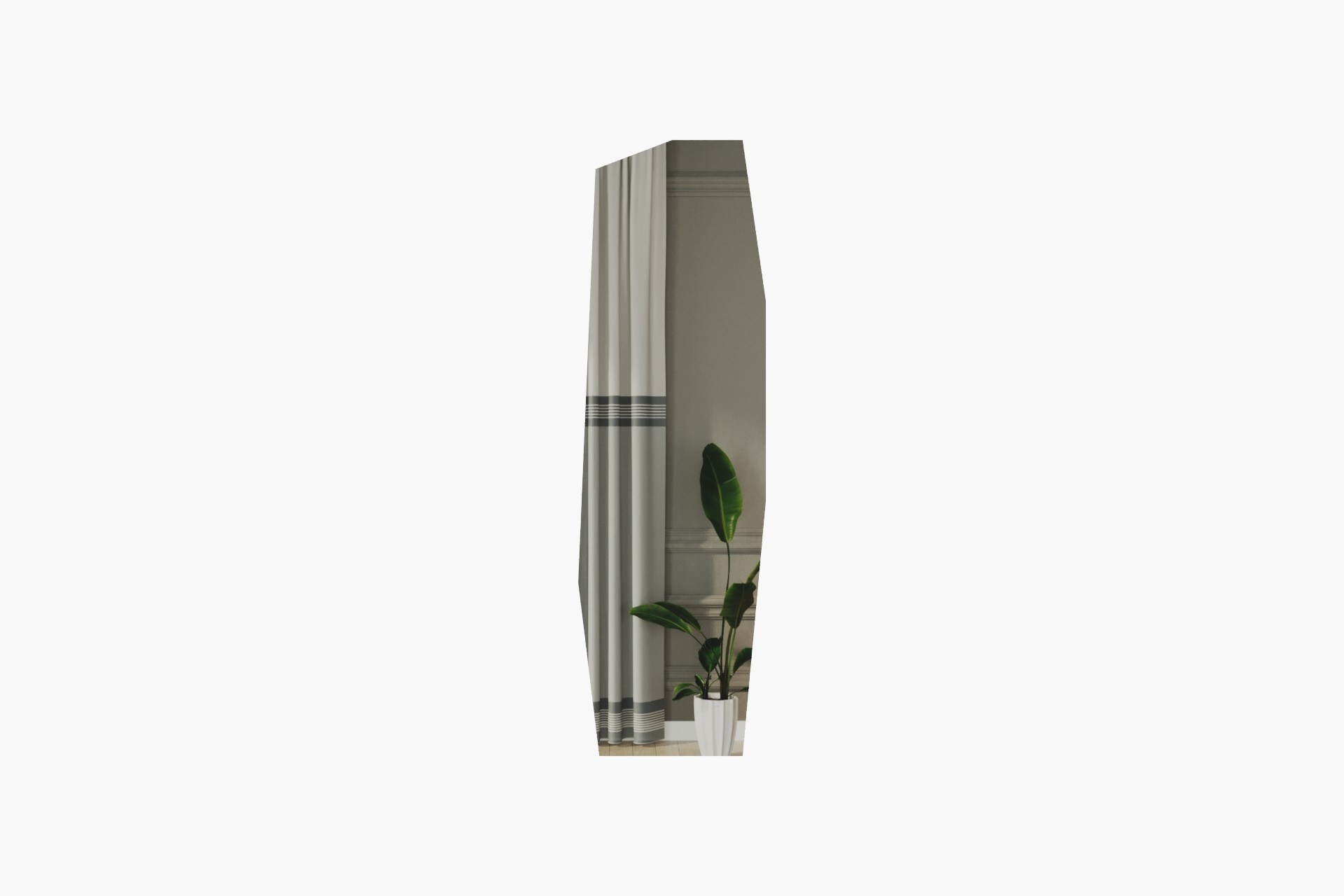 Peili Valento Furniture Aural, 120x40cm, musta