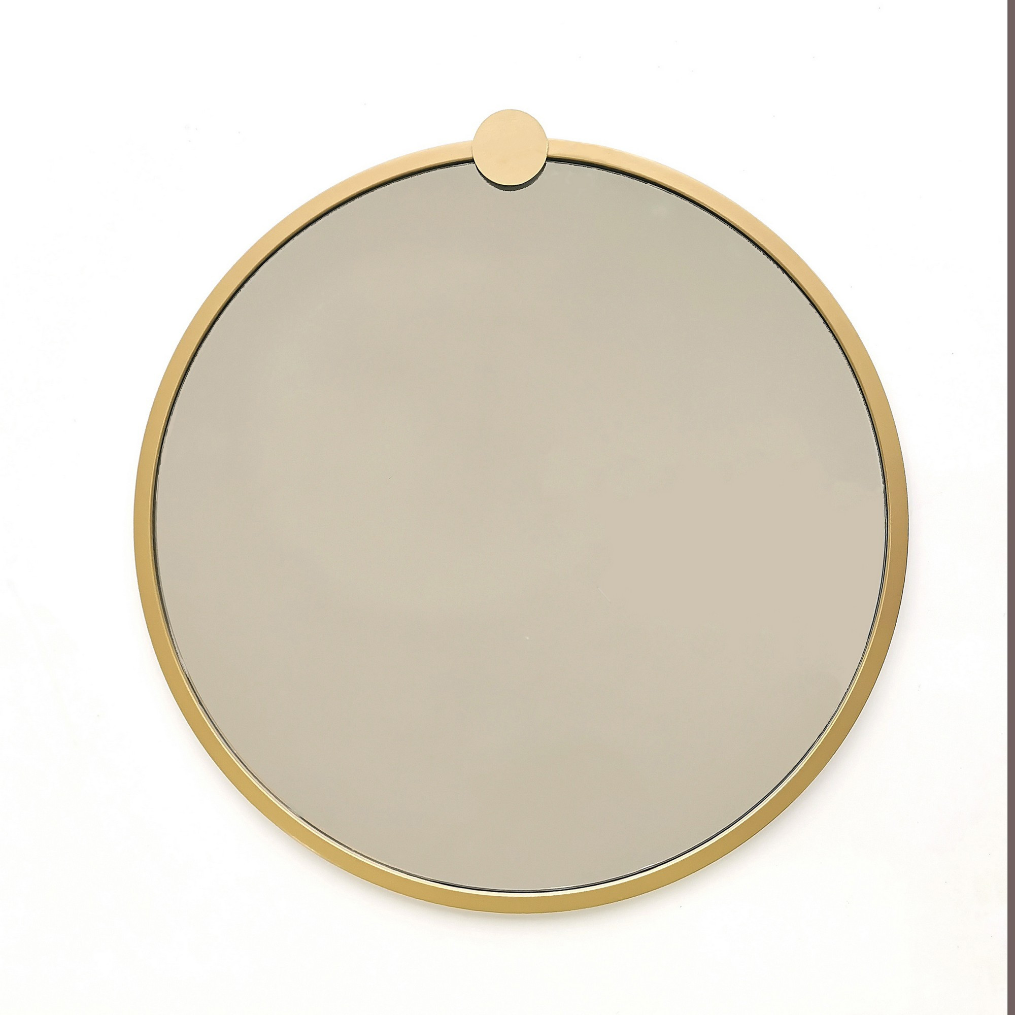 Peili Valento Furniture Gold Metal Kehys Pyöreä A708, 60x60cm, Kulta