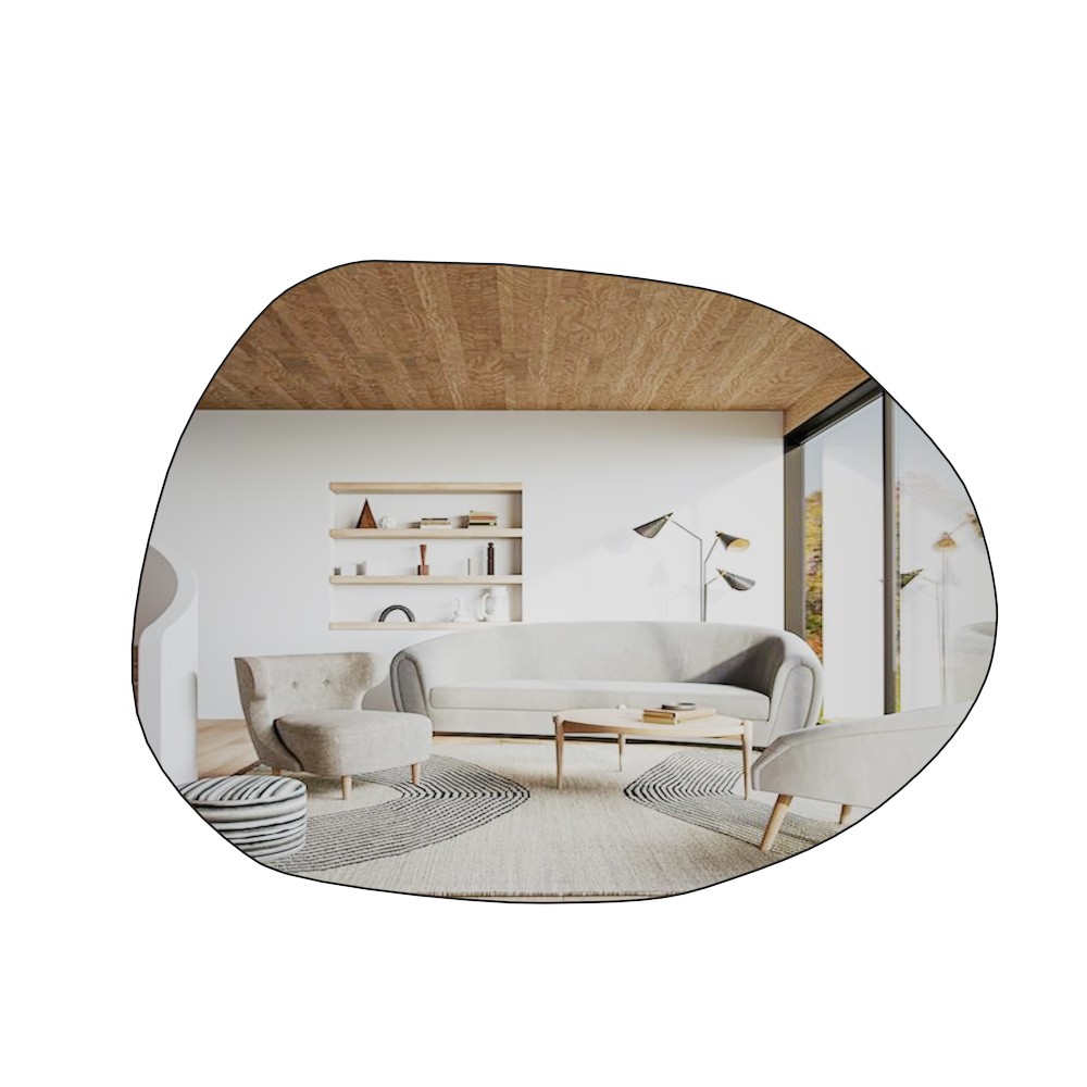 Peili Valento Furniture Liora, Läpinäkyvä