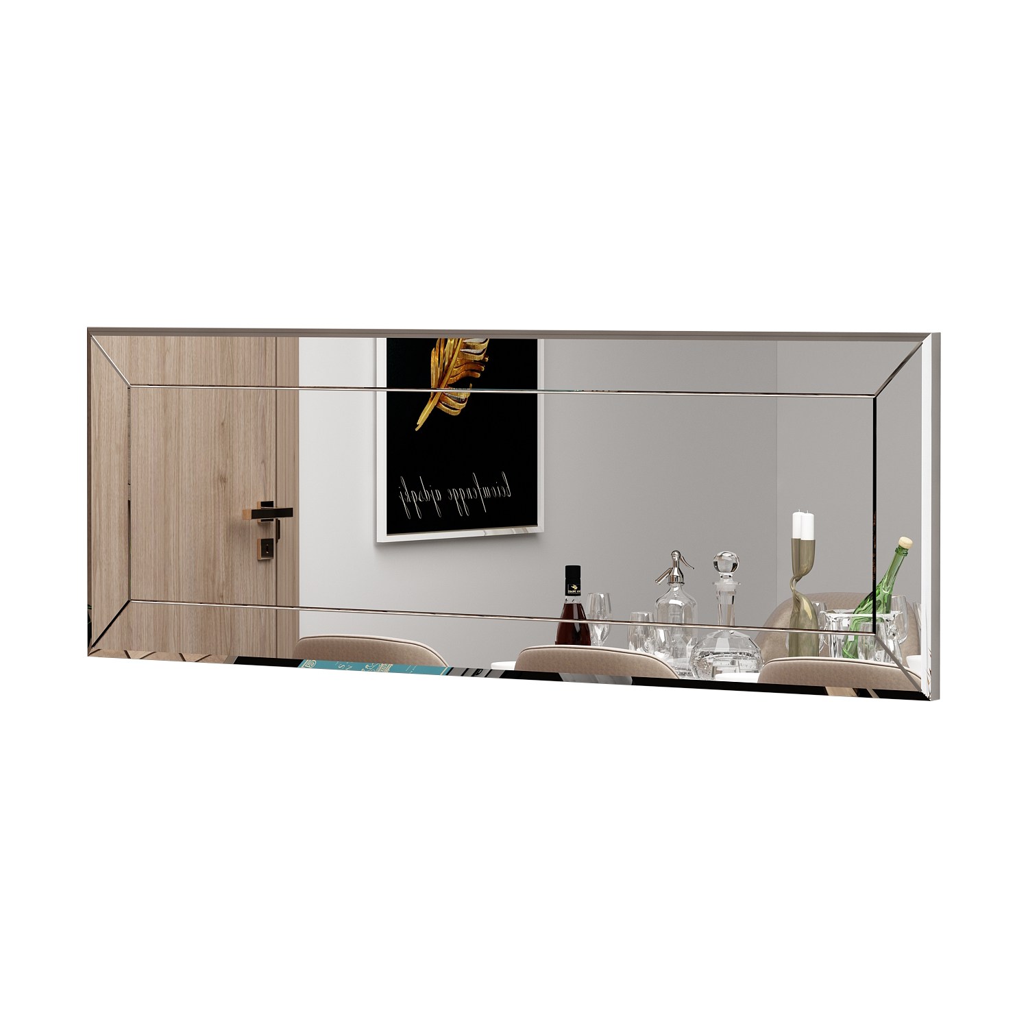 Peili Valento Furniture Nady, 40x120cm, valkoinen