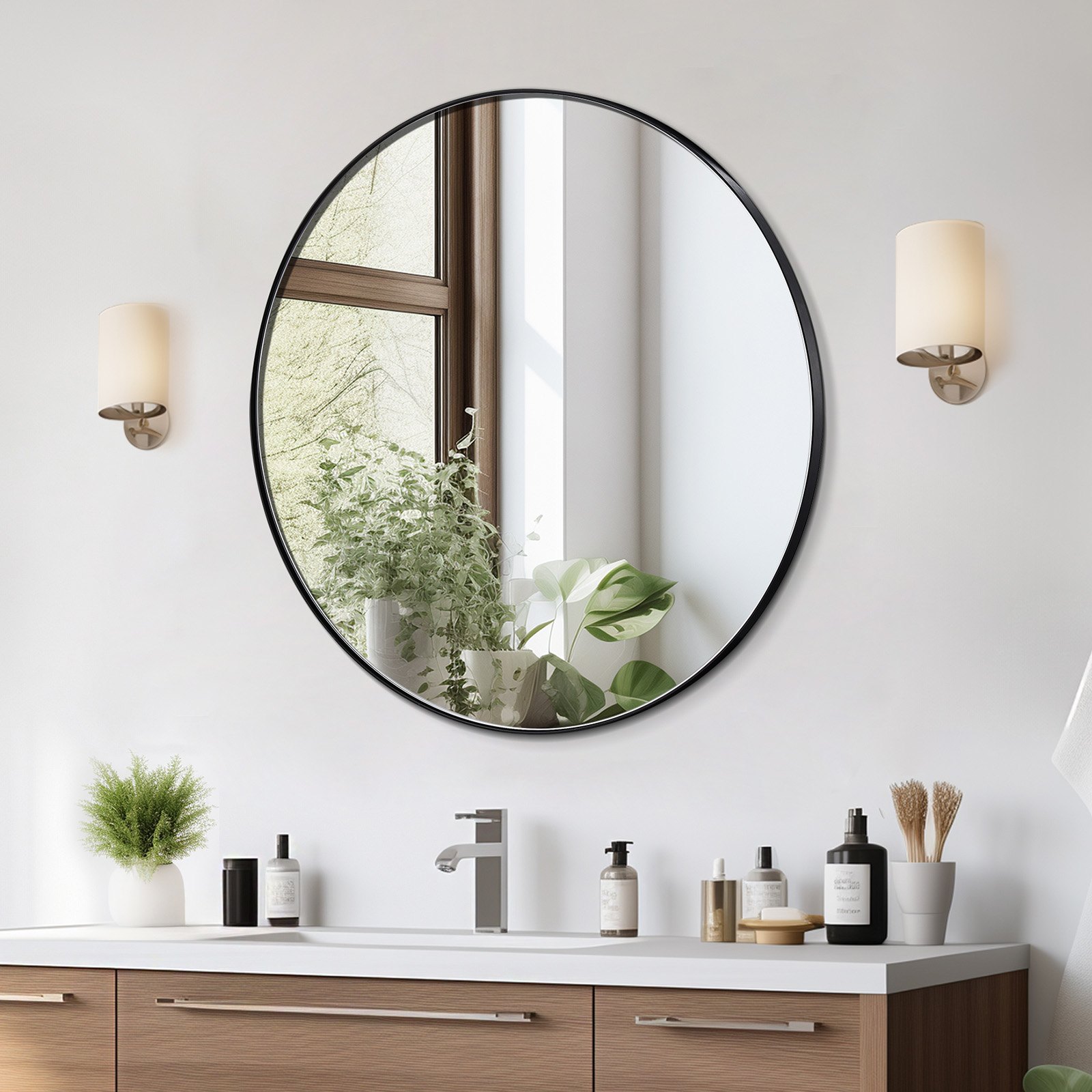 Peili North Craft HT-SS0011b, 76x76cm, alumiini, hopea