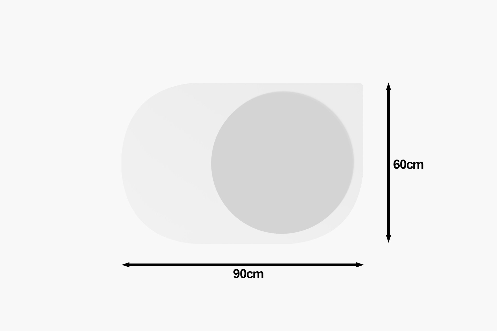 Peili Valento Furniture Pubble, 60x90cm