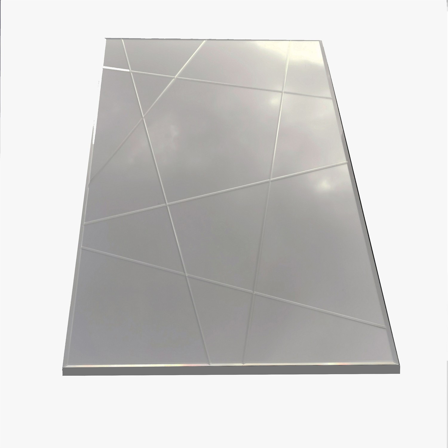 Peili Valento Furniture Valento, Silver, 62x130cm