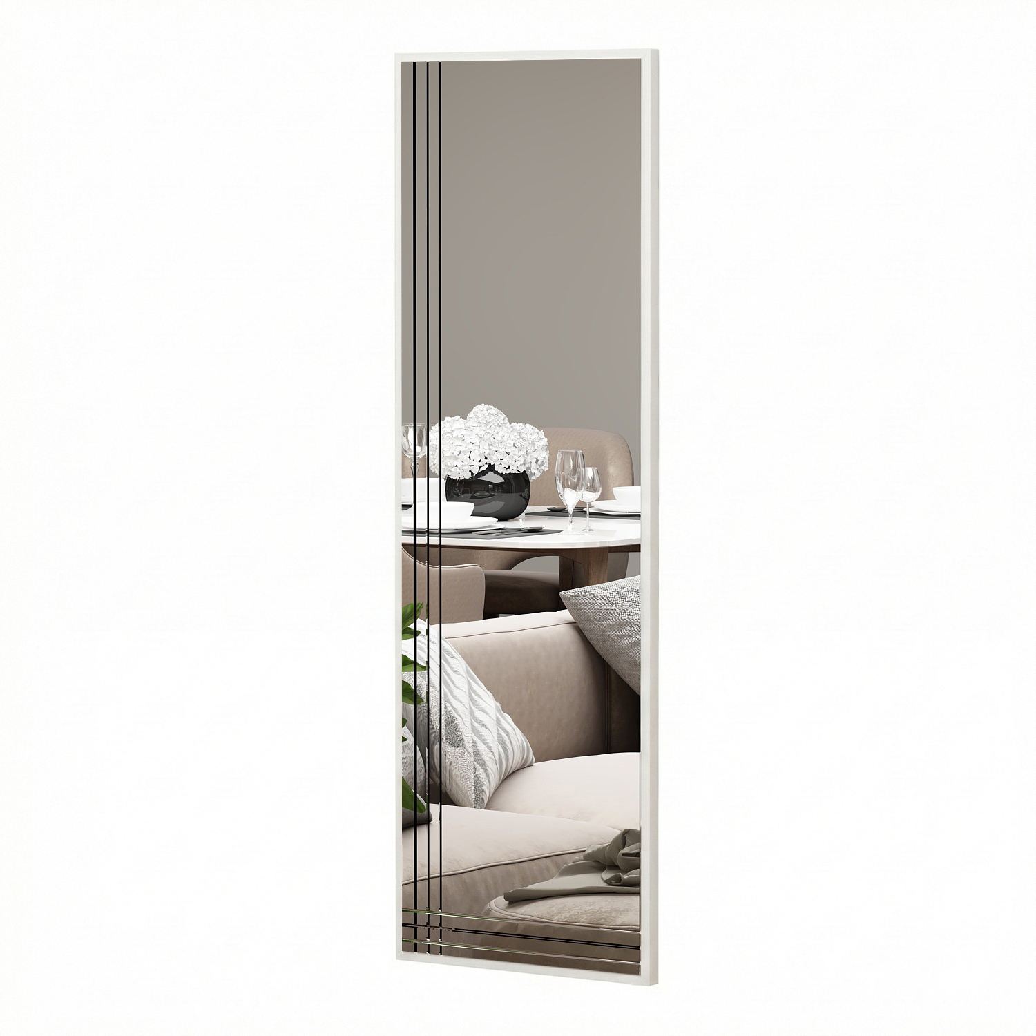 Peili Valento Furniture Trio, 120x40cm, Läpinäkyvä