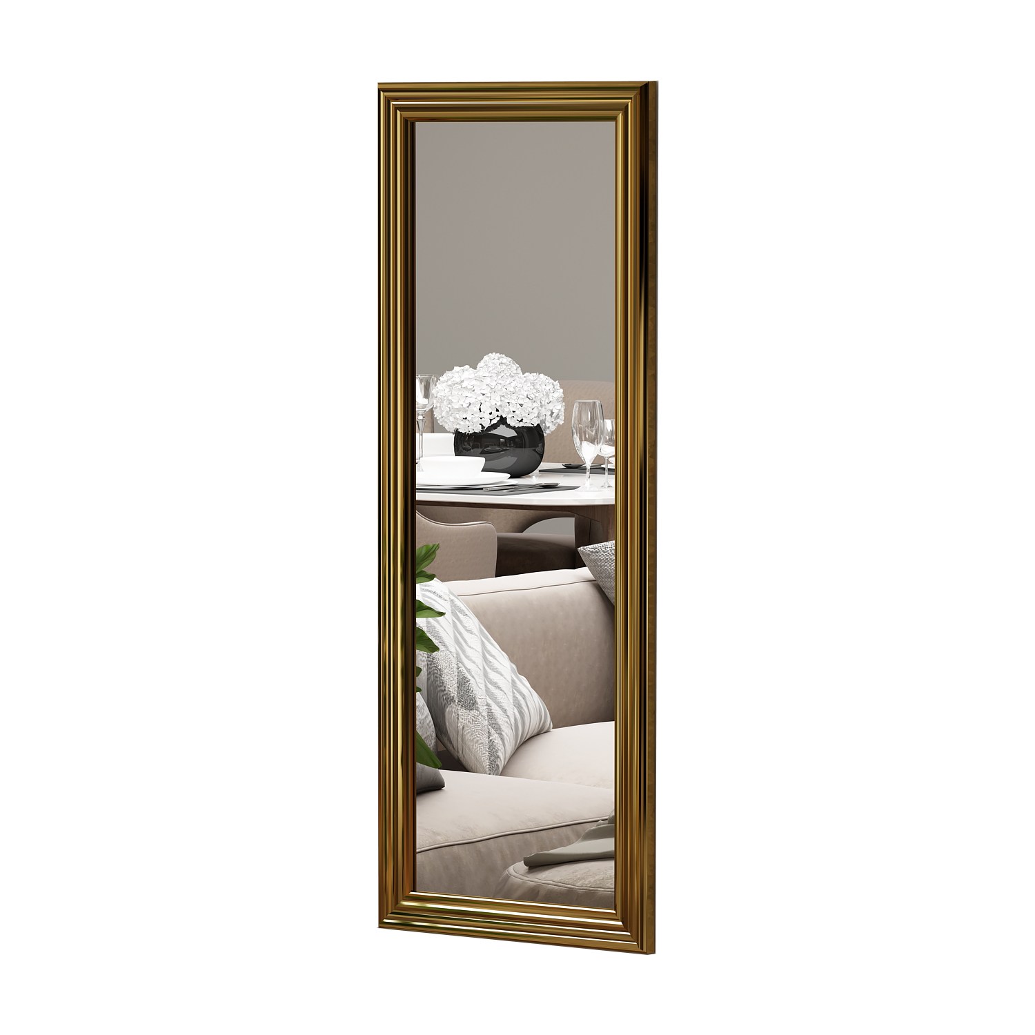 Peili Valento Furniture Smooth, 40x105cm, kultainen