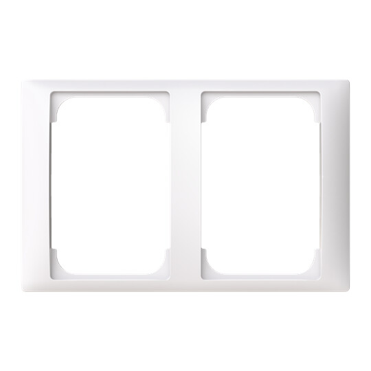 Peitelevy Abb Saga, 2-osainen, IP21, 100mm, valkoinen