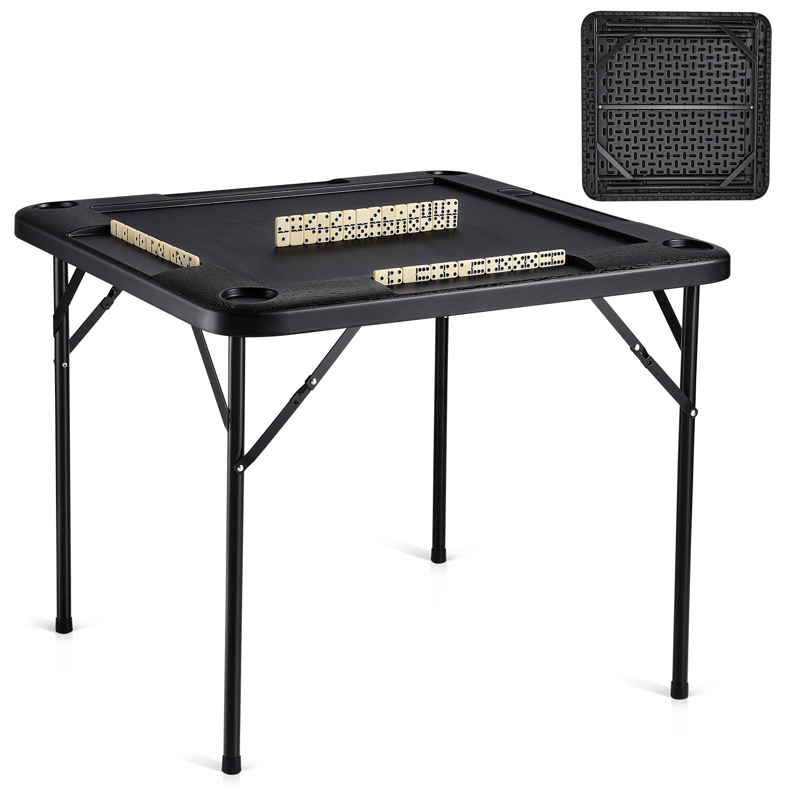 Pelipöytä North Craft SN-90, 90x90cm, musta