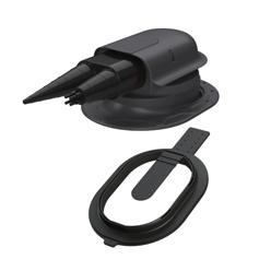 Peltikaton läpivienti Vilpe Solar Classic Click, musta