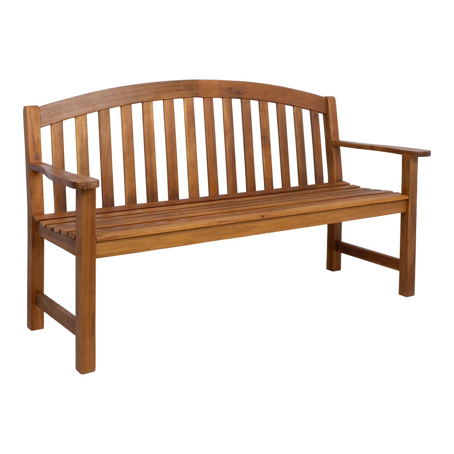 Penkki Home4You Gwen, 160x62x94cm, Akasiapuu, Ruskea