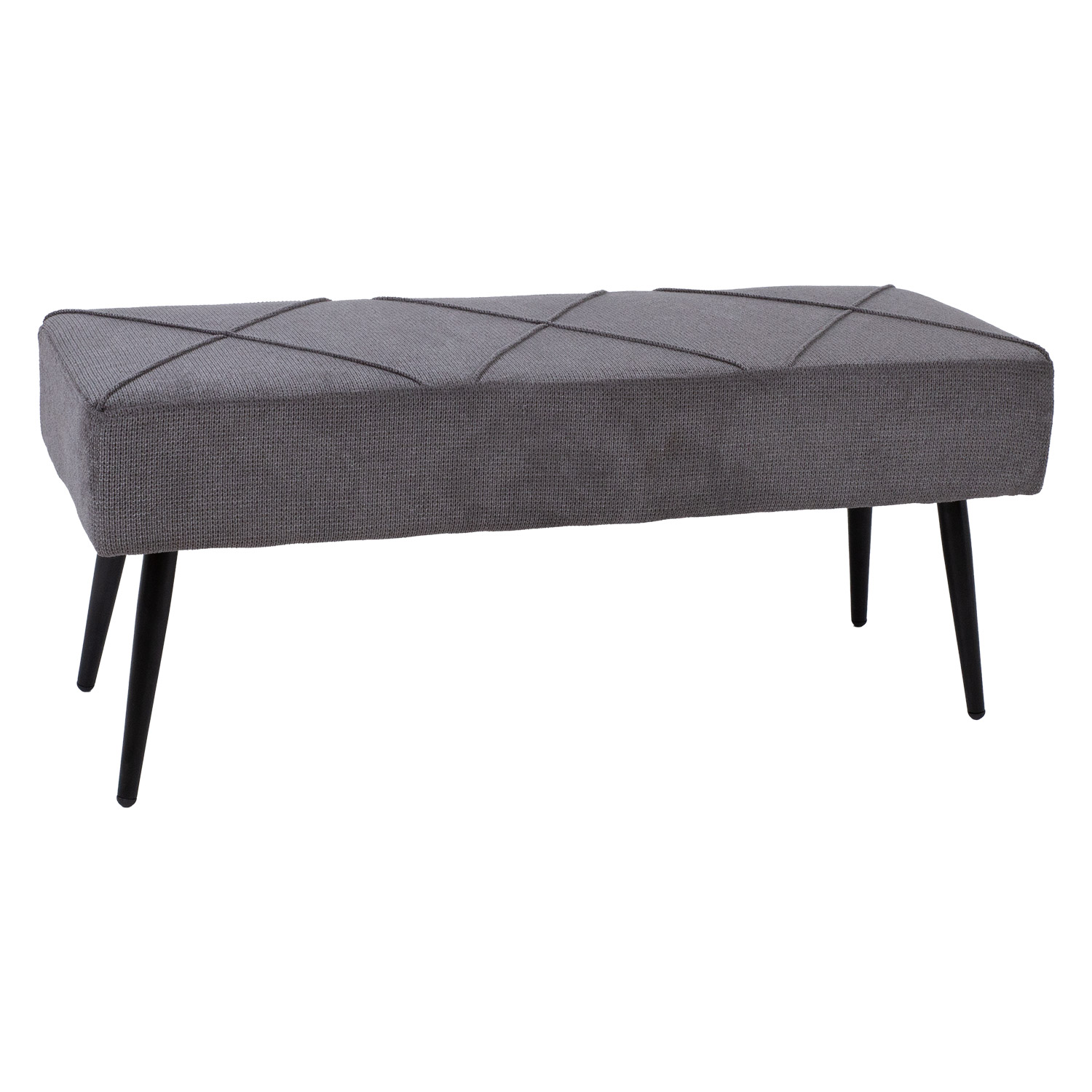 Penkki Home4You Kelsi, 100x36cm, Harmaa