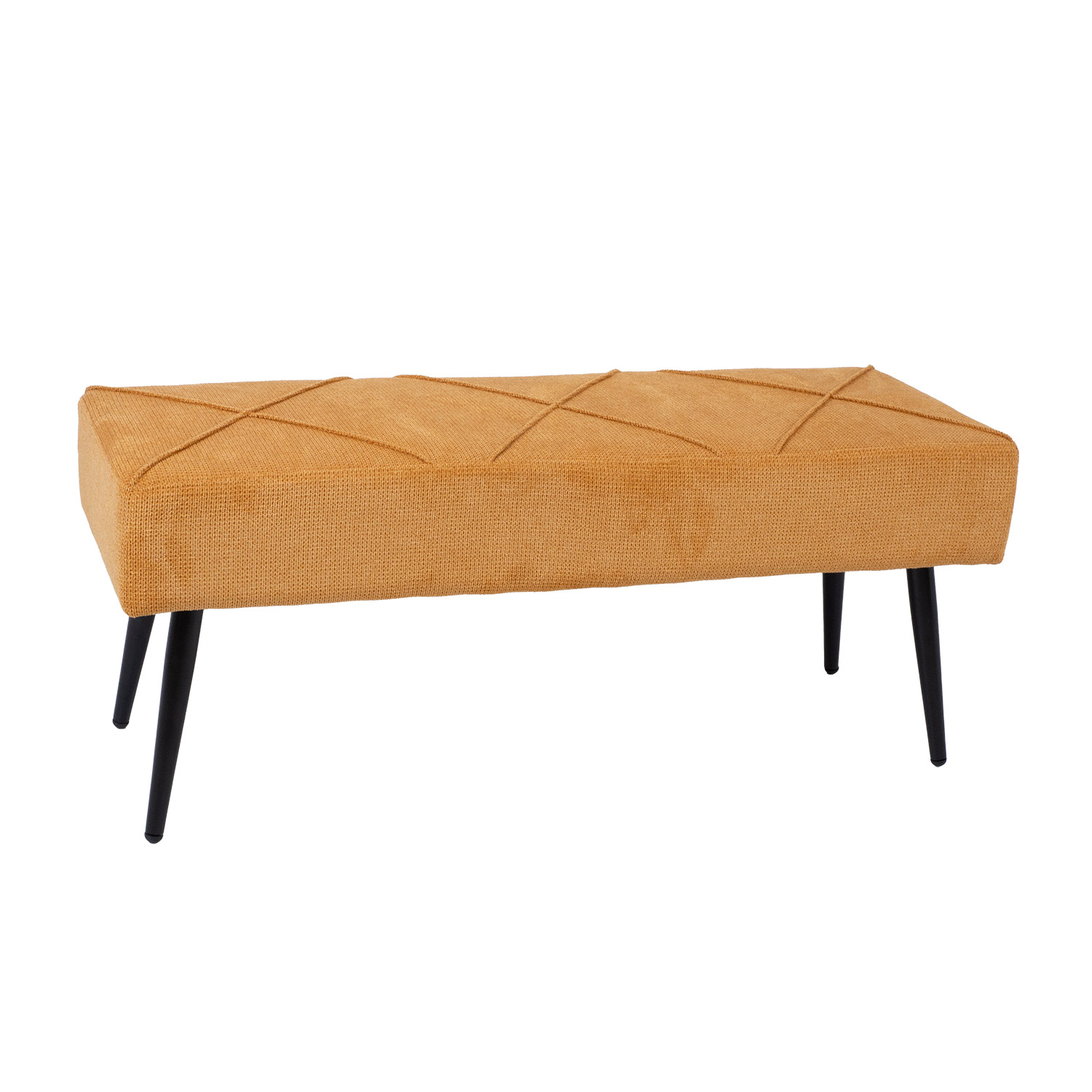 Penkki Home4You Kelsi, 100x36x43cm, Tummankeltainen