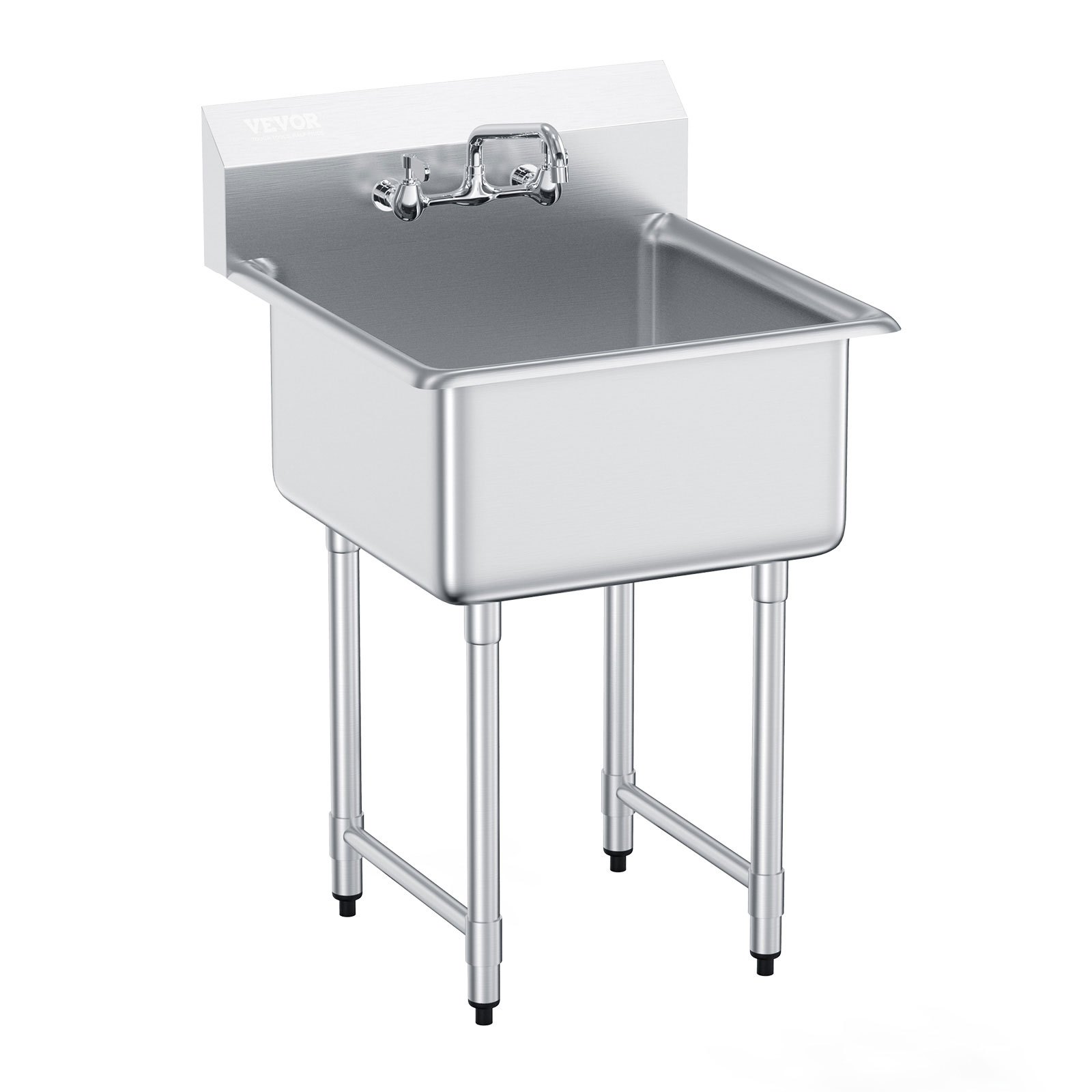 Pesuallas North Craft S1C-242413, 686x610x305mm, ruostumaton teräs