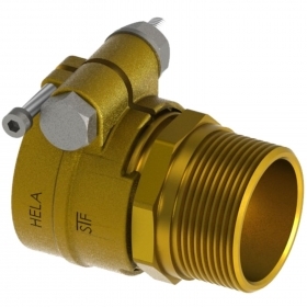 PEX-liitin Hela 8015, ulkokierre, PN10, R25-18x2.5