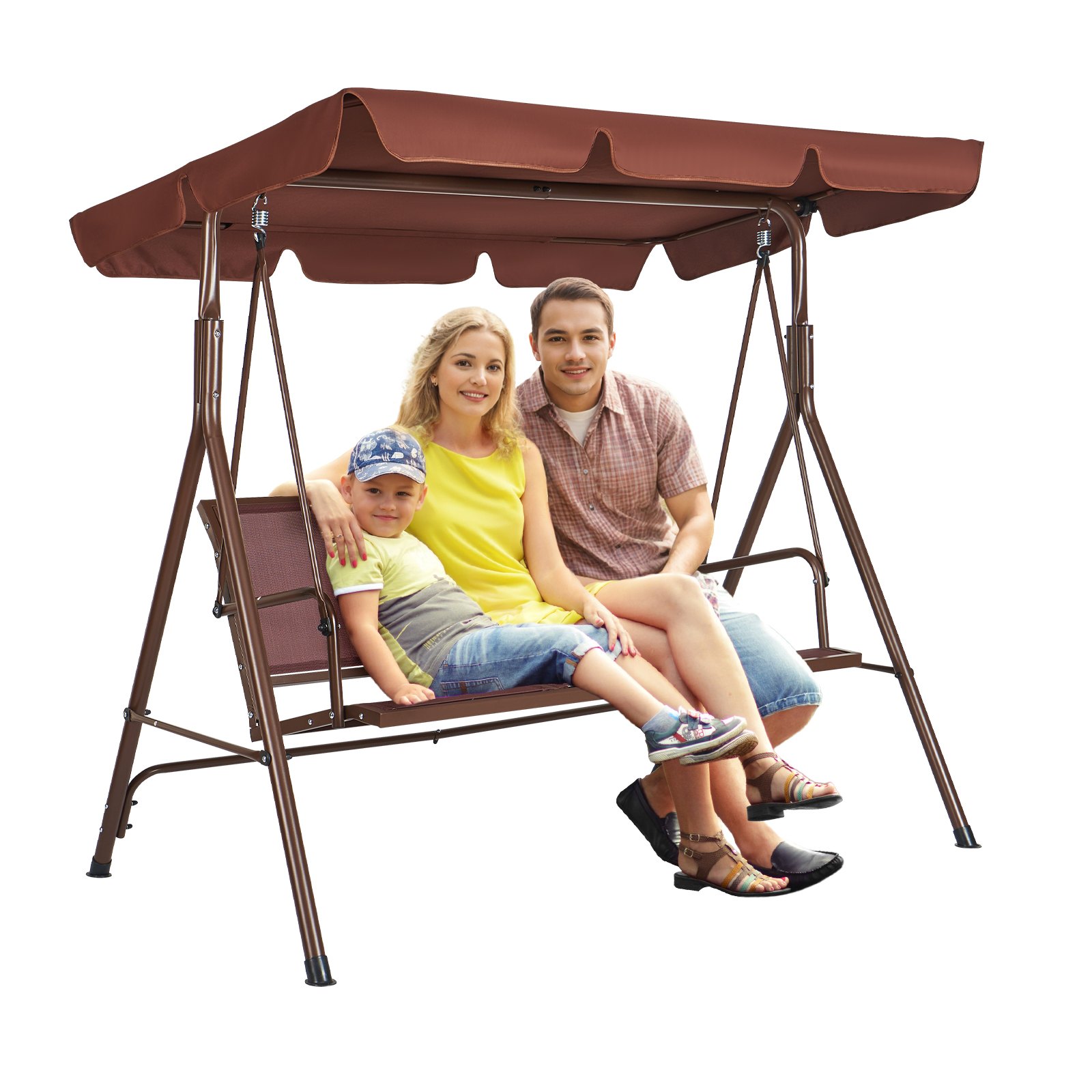Pihakeinu North Craft SW007, 174x110x152cm, 3-istuttava, ruskea