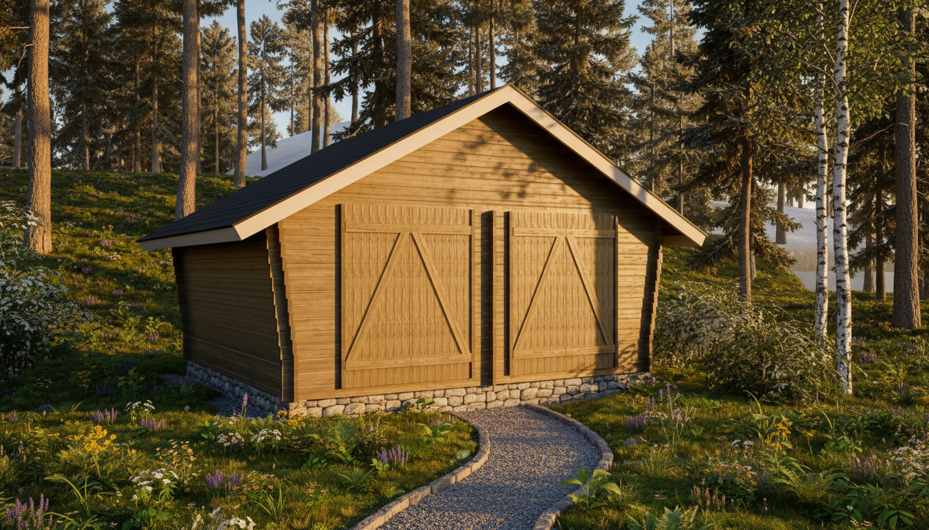 Pihavarasto LP Garden U-XL, 19,3 m2