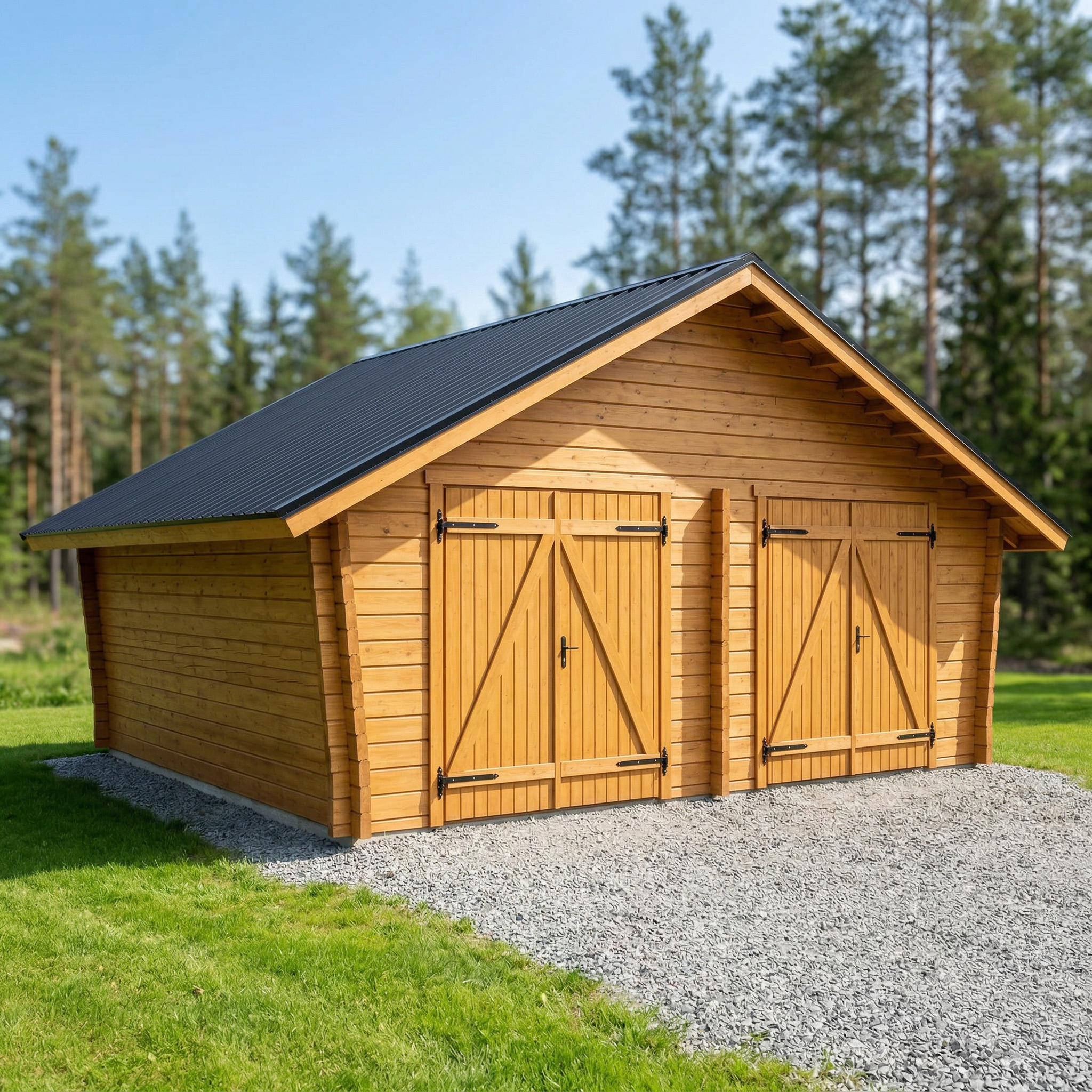 Pihavarasto LP Garden U-XXL, 25 m2