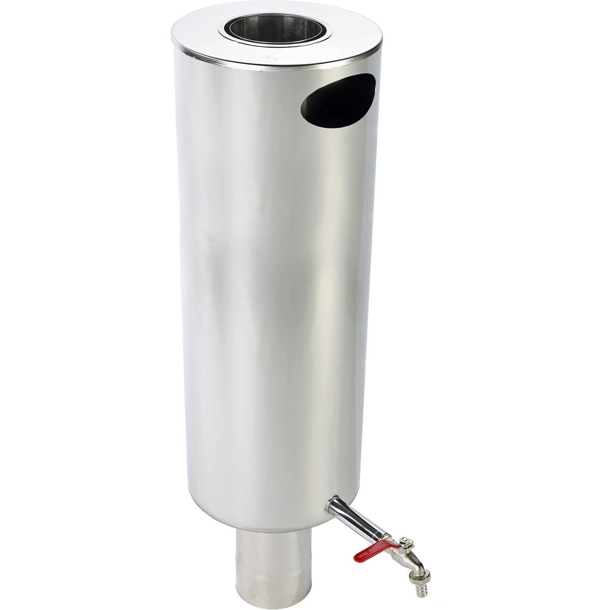 Piippusäiliö Jeremias Pyöreä, 25 l, Ø115 mm, rst
