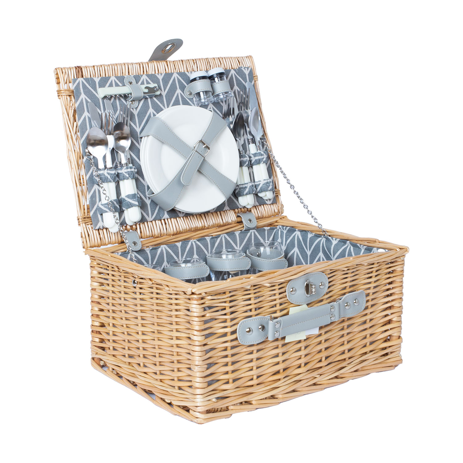 Piknik-kori Home4You Dreamhome, 40x30x20cm, Beige