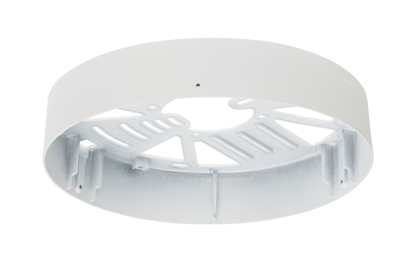 Pinta-asennuskehys Ensto Velox Deco ALDD240PU, Ø240mm, valkoinen