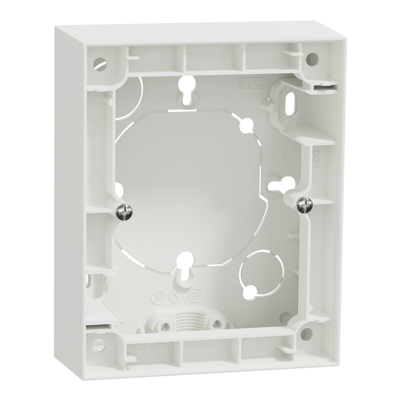 Pintakehys Schneider Electric ELKO One, Pintakojerasia 2-PR:lle, valkoinen