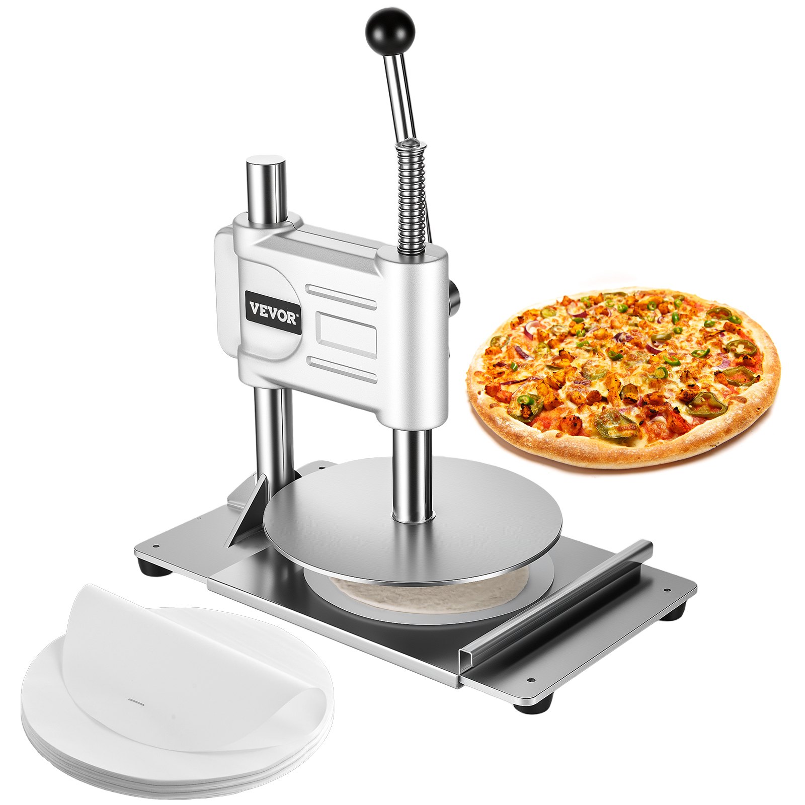 Pizzataikinan puristin North Craft APD24-B, 400x245cm, ruostumaton teräs