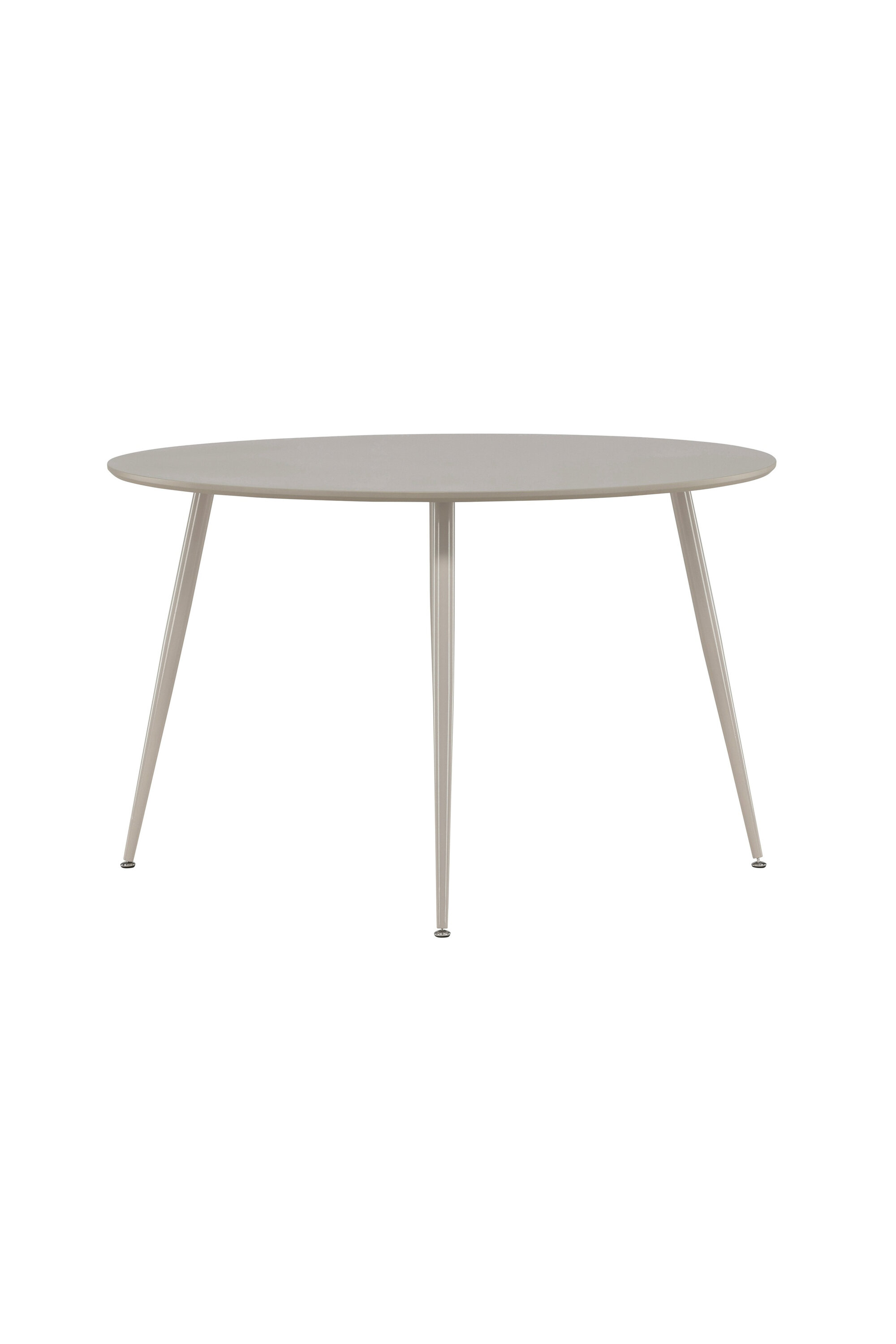 Ruokapöytä Venture Home Plaza, Ø120 cm, beige