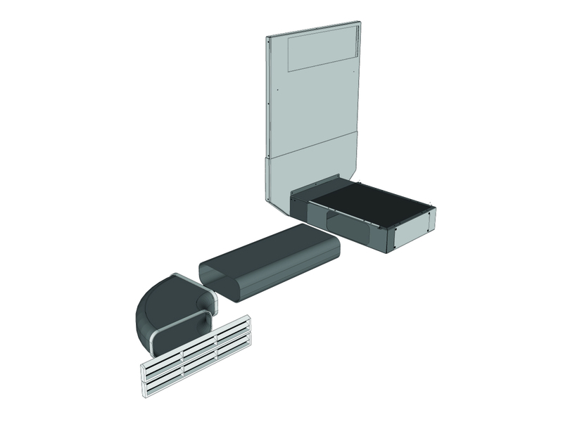 Poistoilmakanava Savo Airvent S50, sinkitty