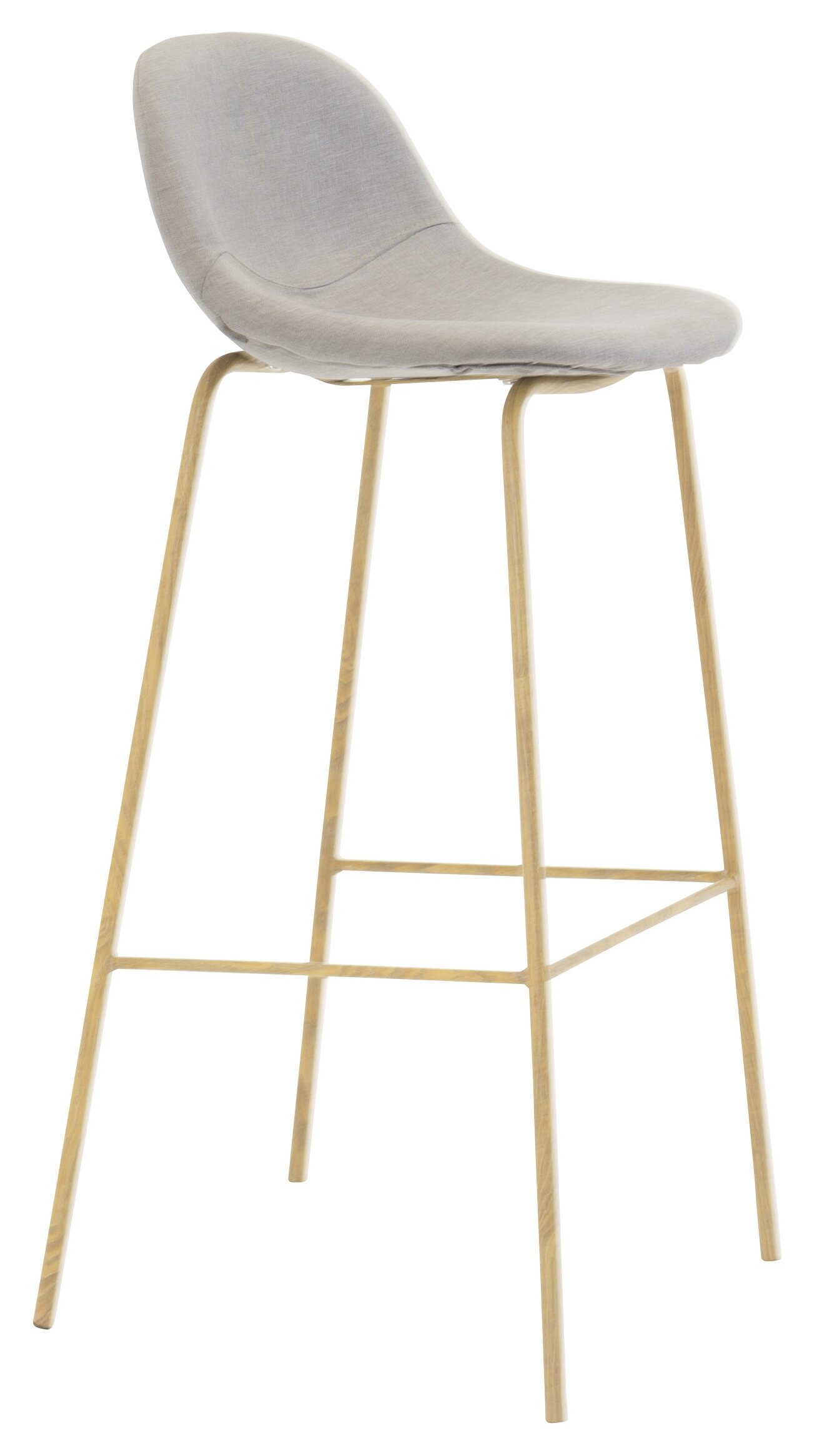 Baarituoli Venture Home Polar, 95x42x44 cm, harmaa