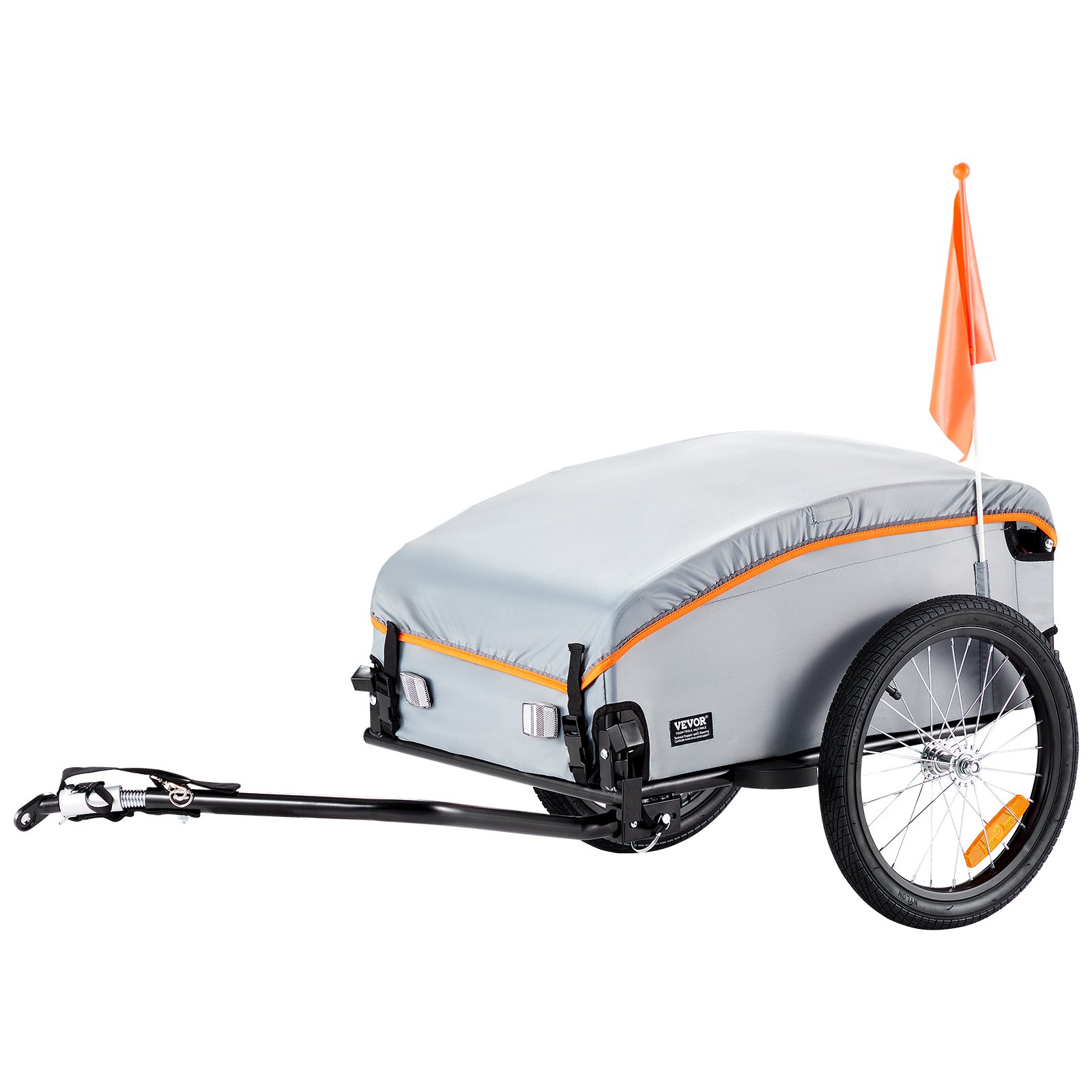 Polkupyörän peräkärry North Craft, 45 kg, Taitettava, Musta