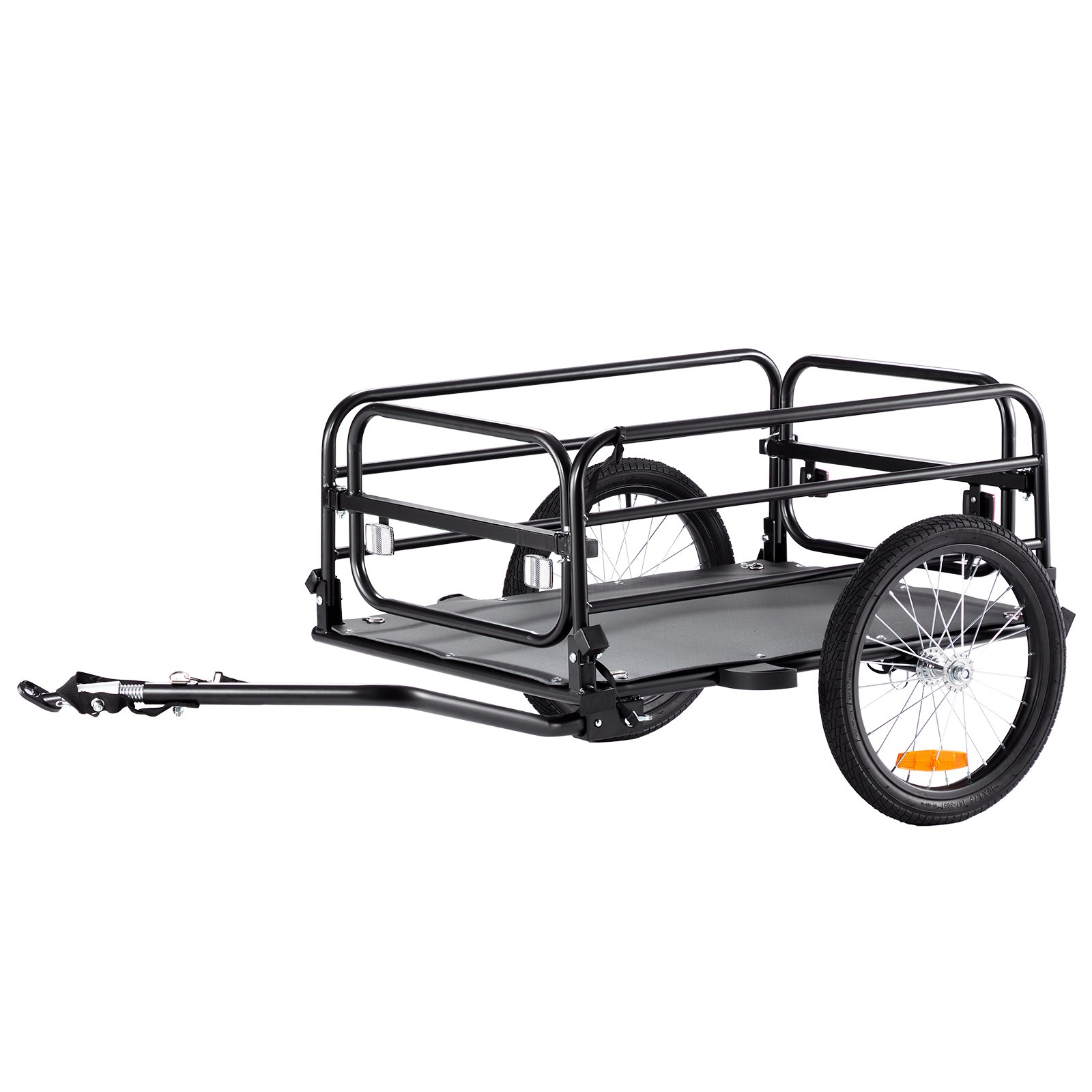 Polkupyörän peräkärry North Craft CT903L, 141x73x55cm, 72.5kg, musta