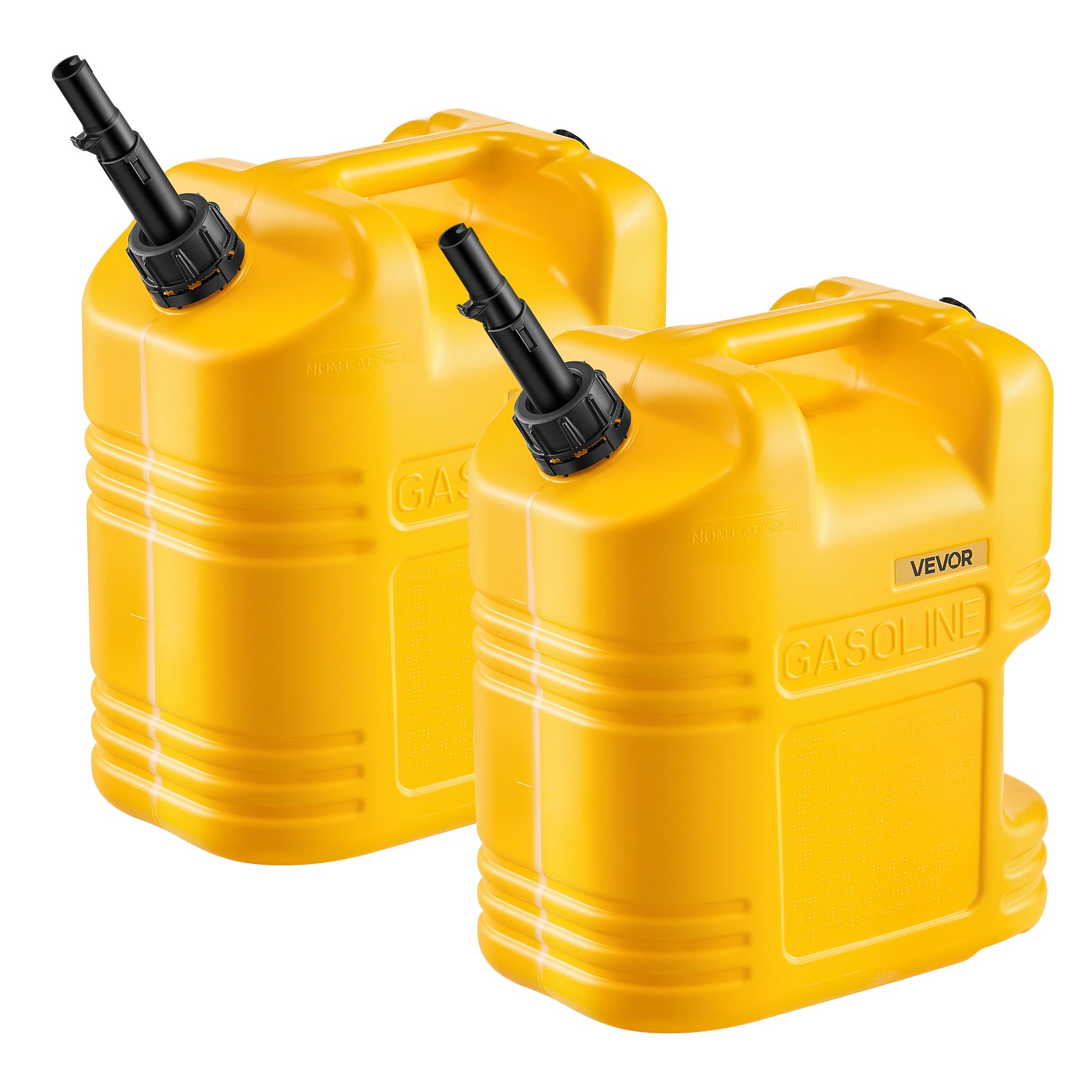 Polttoainekanisteri North Craft, 19L, 15 L/min, Keltainen, 2 kpl