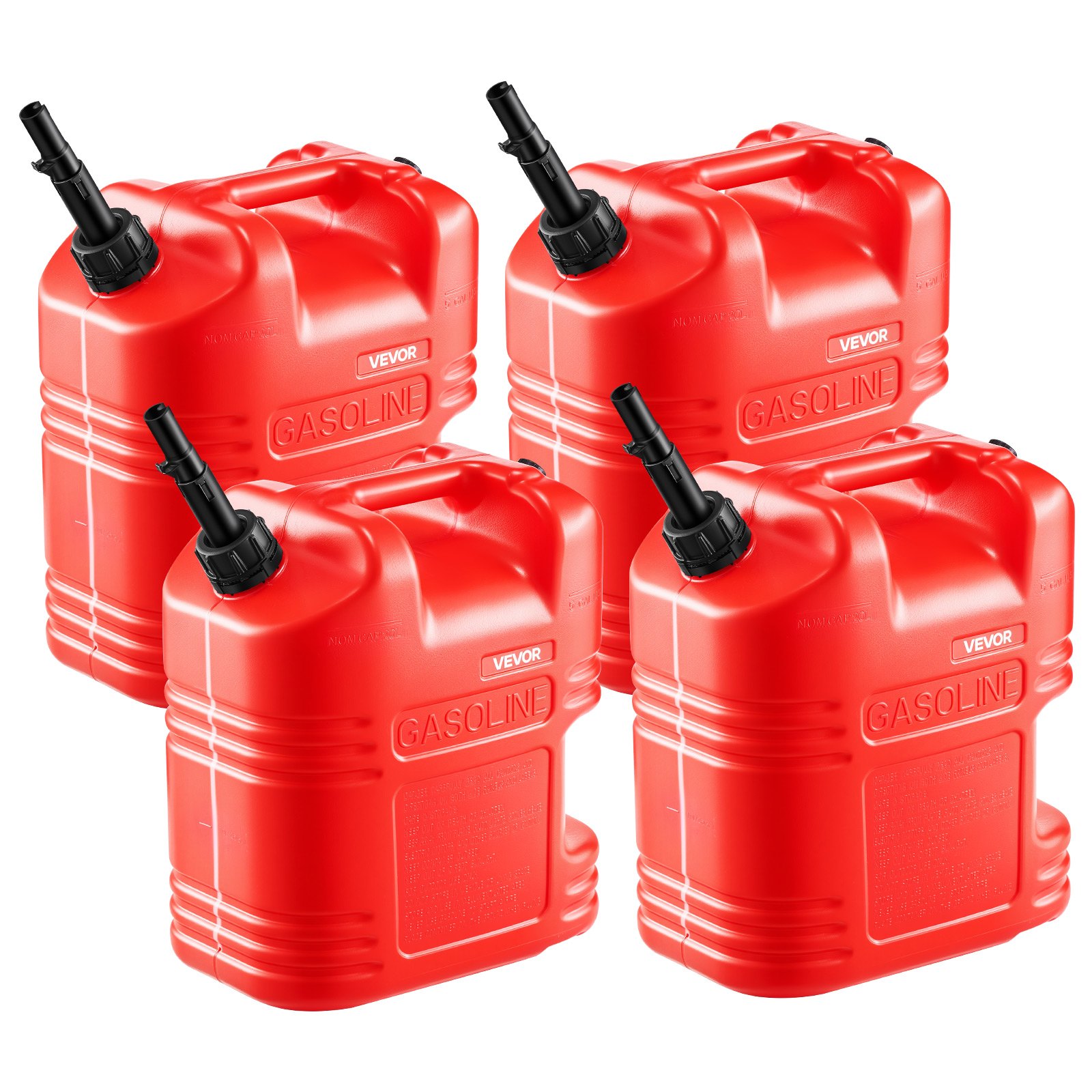 Polttoainekanisteri North Craft, 19L, 15 L/min virtaus, punainen