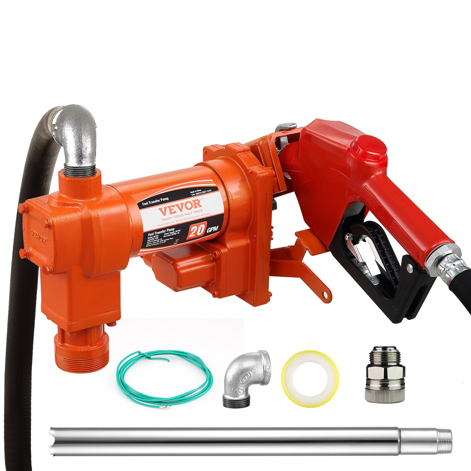 Polttoainepumppu North Craft EX56A-12, 330x225x245mm, Musta