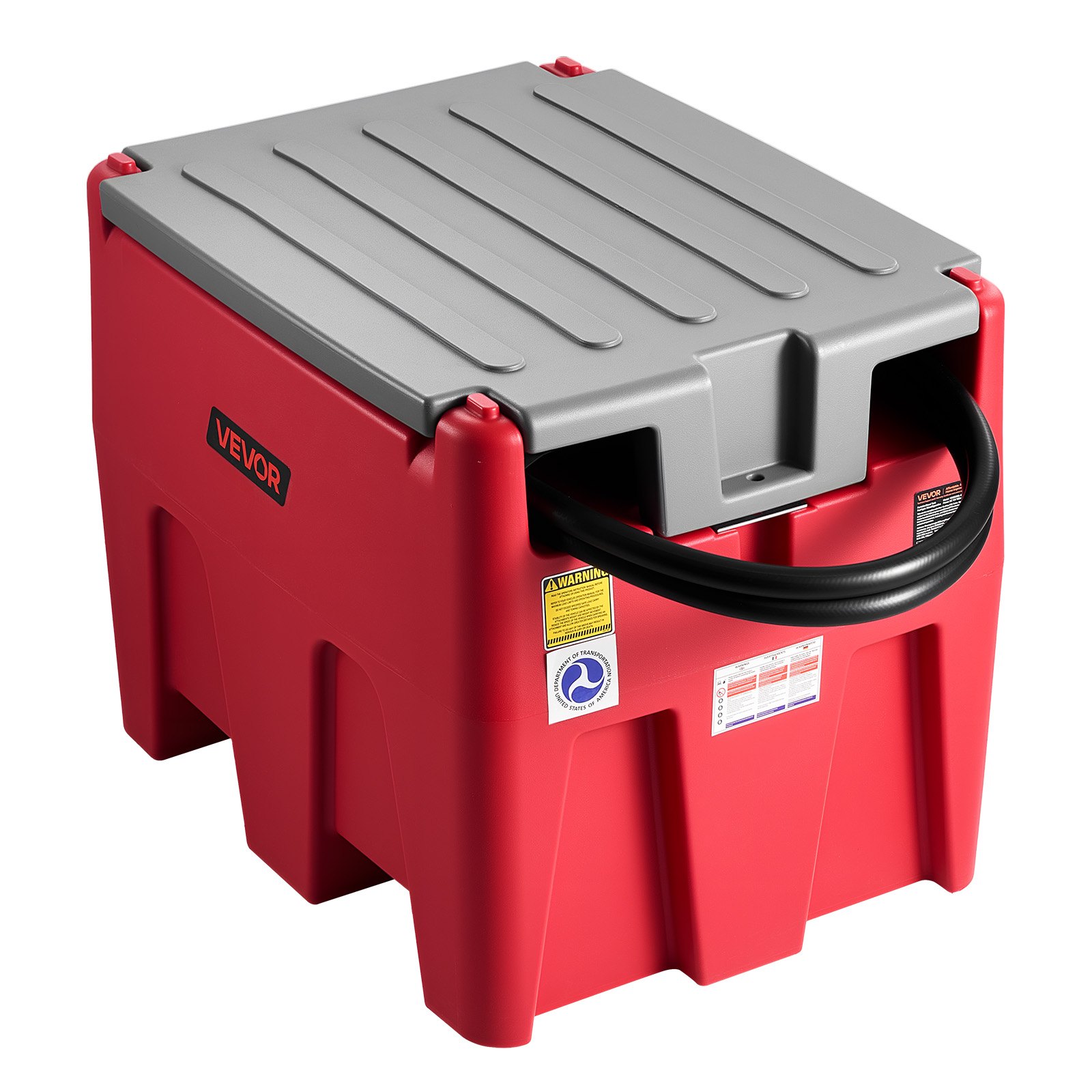 Polttoainesäiliö siirtopumpulla North Craft YDIES200L-E, 220L, 800x63x66.5cm, Punainen