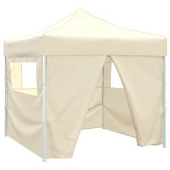 Pop-up teltta kokoontaitettava, seinillä, 3x3m, kerma