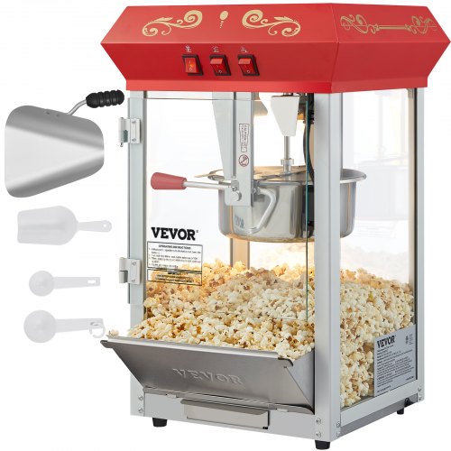 Popcorn-kone North Craft NP08001SE, 850W, Punainen