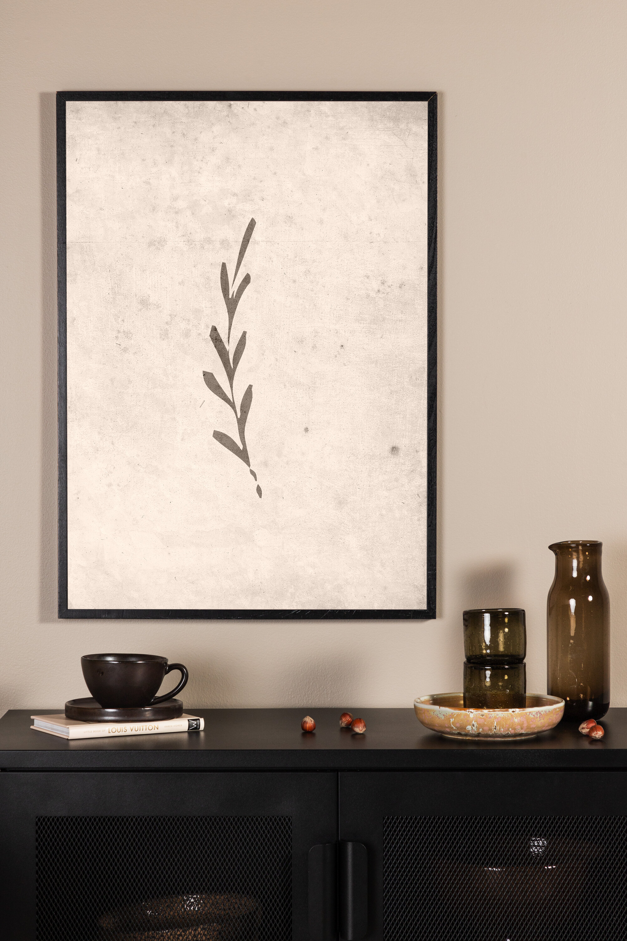 Juliste Venture Home Autumn Leaf, beige
