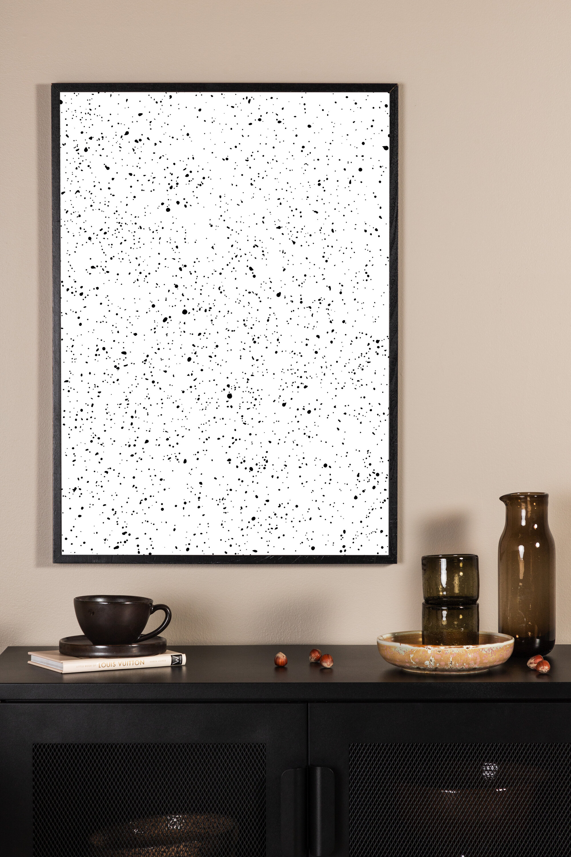 Juliste Venture Home Dots 2, valkoinen