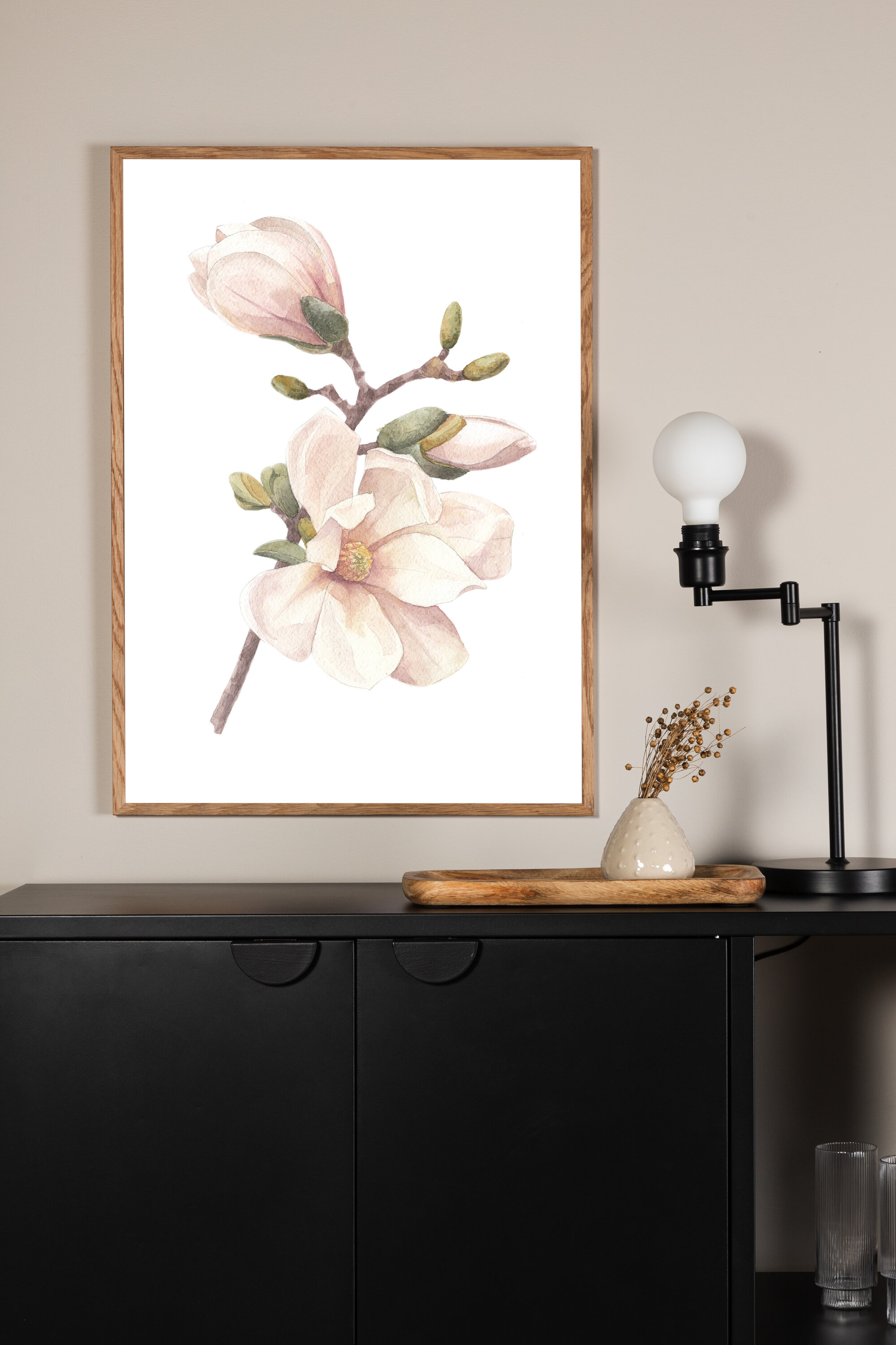 Juliste Venture Home Hand Made, 30x40 cm, pinkki