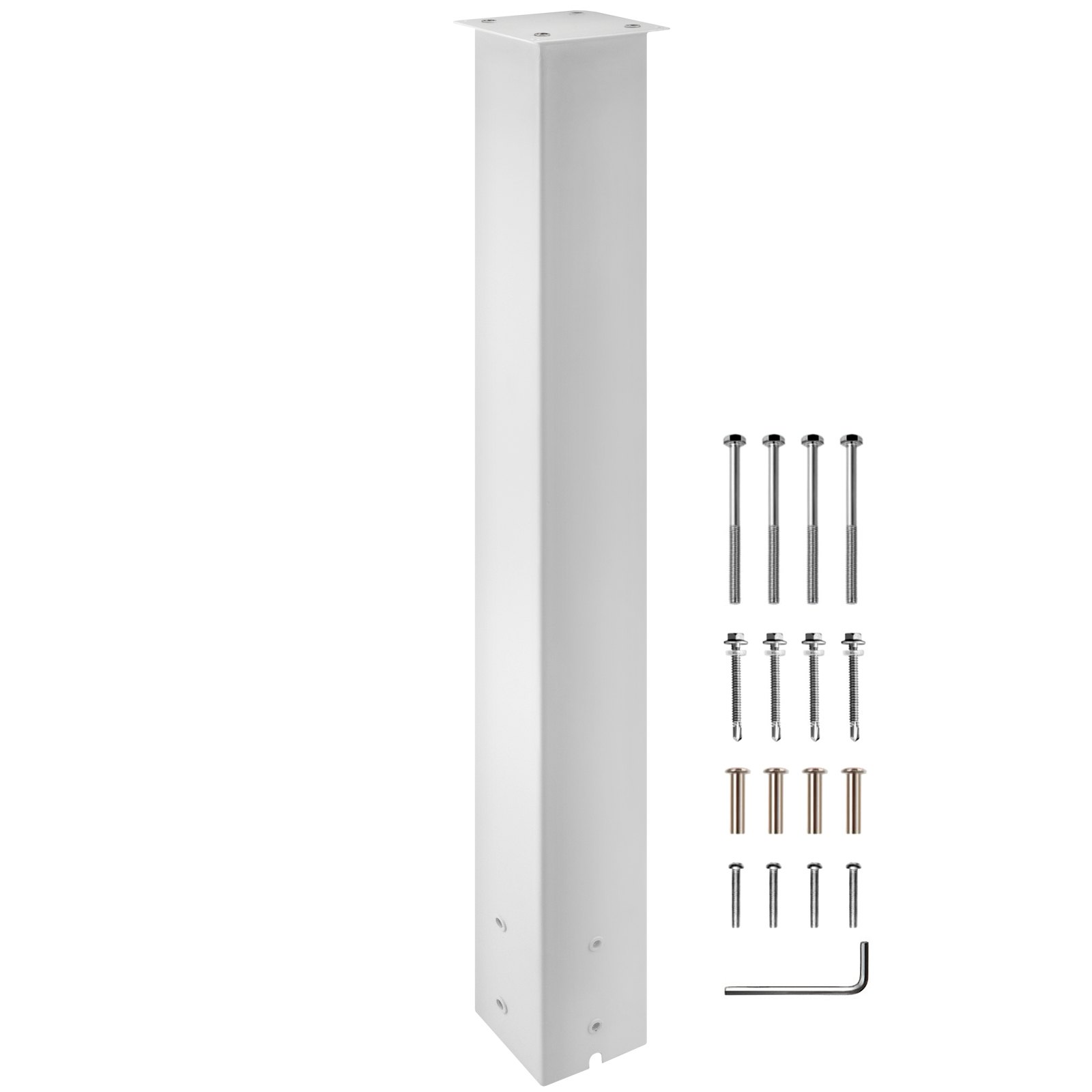 Postilaatikon pylväs North Craft VV-YXZ-ZCJ 34YCBS, 109.5cm, Valkoinen