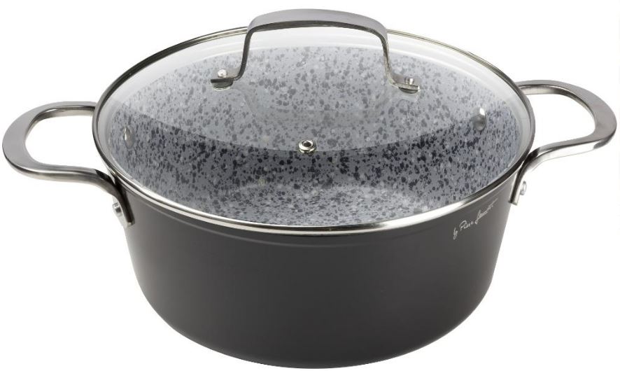 Kattila kannella Lamart Granit LT1254, 24 cm, 3,9 l