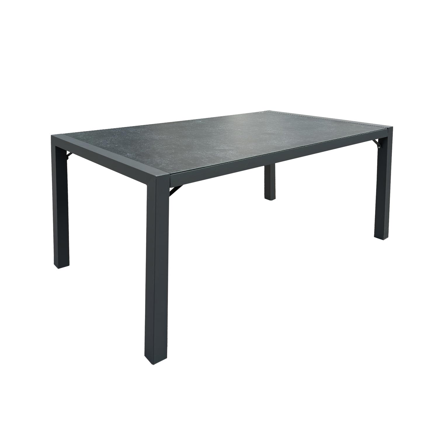 Pöytä Home4You Delgado, 140x80x72cm, Harmaa