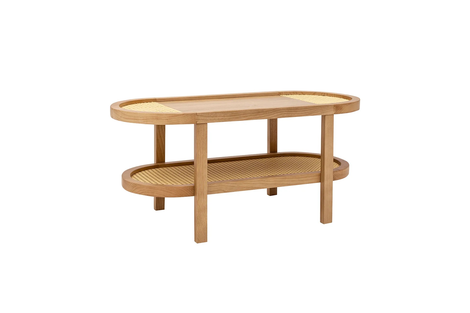 Sohvapöytä Valento Furniture Nala, 91x36cm, Natural