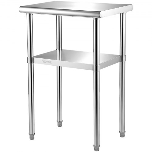Pöytä North Craft VV-SSWR-24*18, 61x46x91 cm, ruostumaton teräs