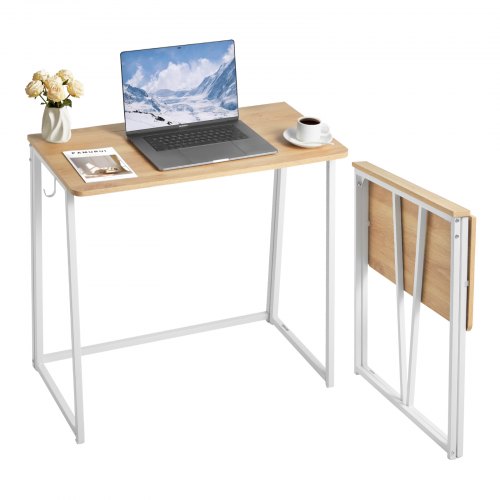 Pöytä North Craft ZH605, 80x40cm, Taitettava, Tammi/Valkoinen