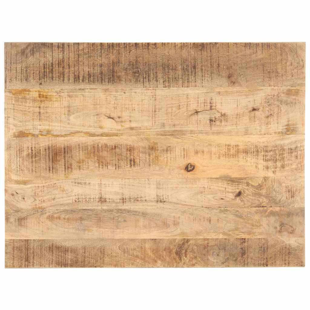 Pöytälevy täysi mangopuu 25-27mm 90x70 cm