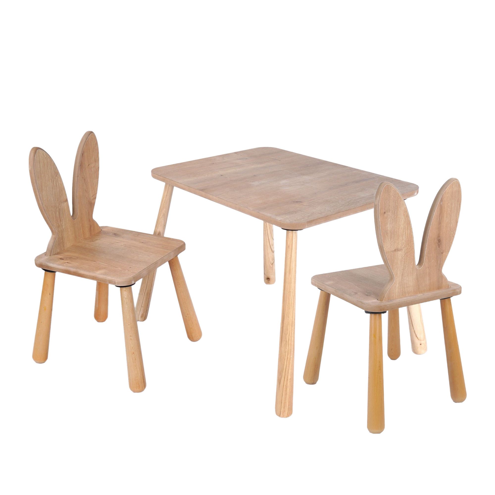 Pöytäsetti Valento Furniture Valento, 45x60x54cm, Tammi