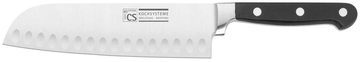 Santoku-veitsi CS Kochsysteme Premium 420J2, 15 cm, 1 kpl, lahjalaatikossa